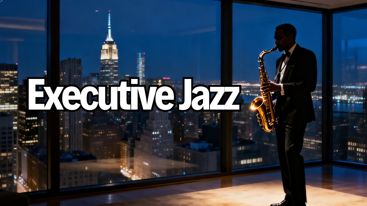 Executive Jazz Night: Elegant City Lounge Music (1 Hour)