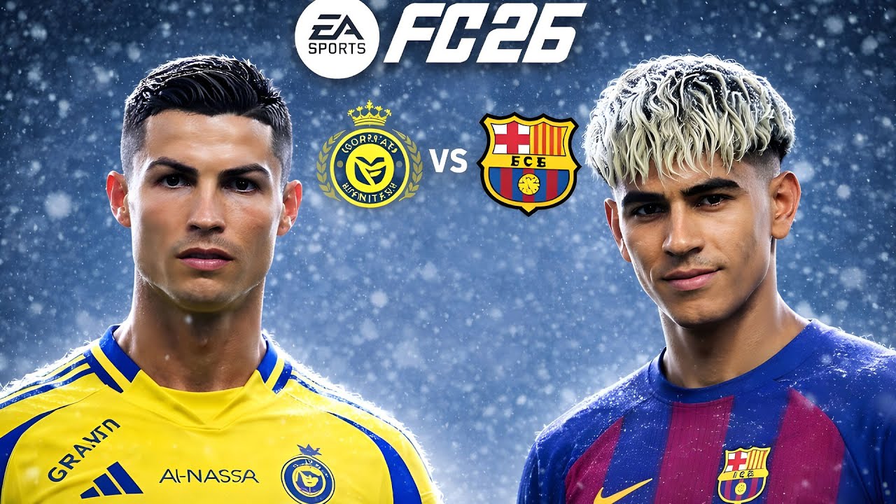 FC 26 - Al Nassr vs. Barcelona - Full Match Ft. Cristiano Ronaldo | PS5 Pro [4K60]