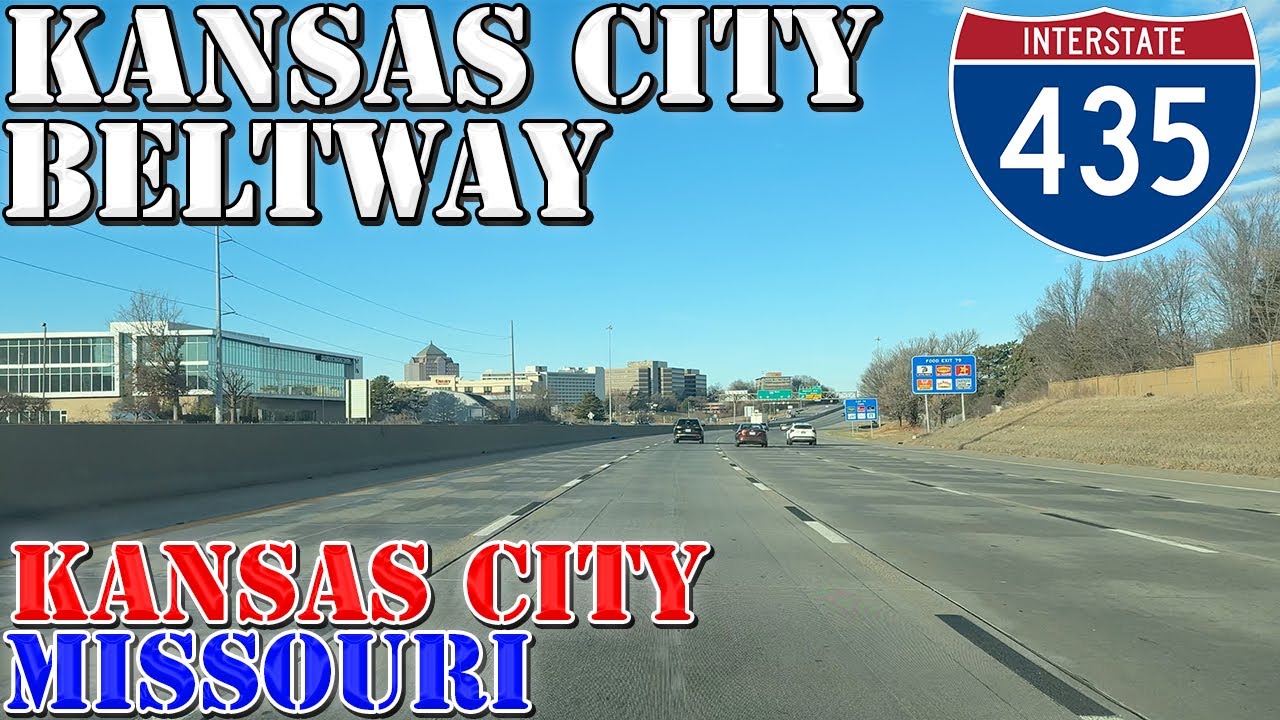 I-435 Inner - FULL Loop ALL Exits - Kansas City - Missouri - 4K Highway Drive
