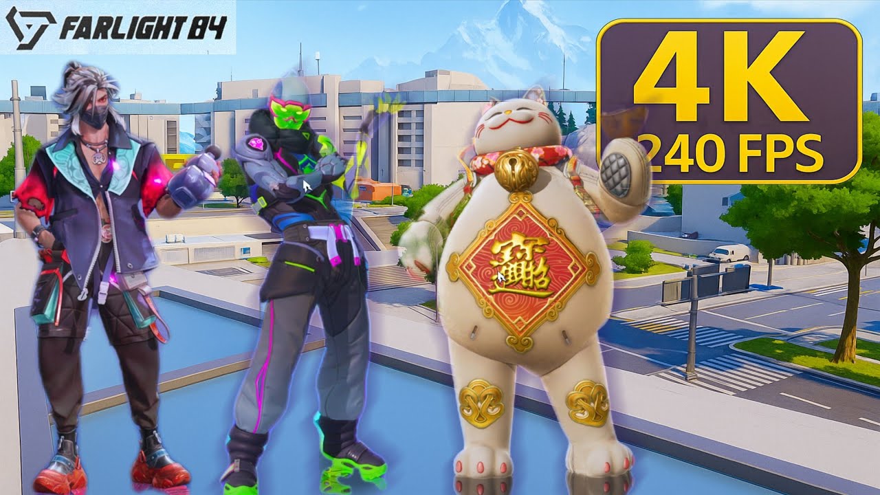 Farlight 84 New UPDATE: MAX GRAPHICS 4K | Ducksyde, Freddie, Kuidou & Nightwatch Gameplay