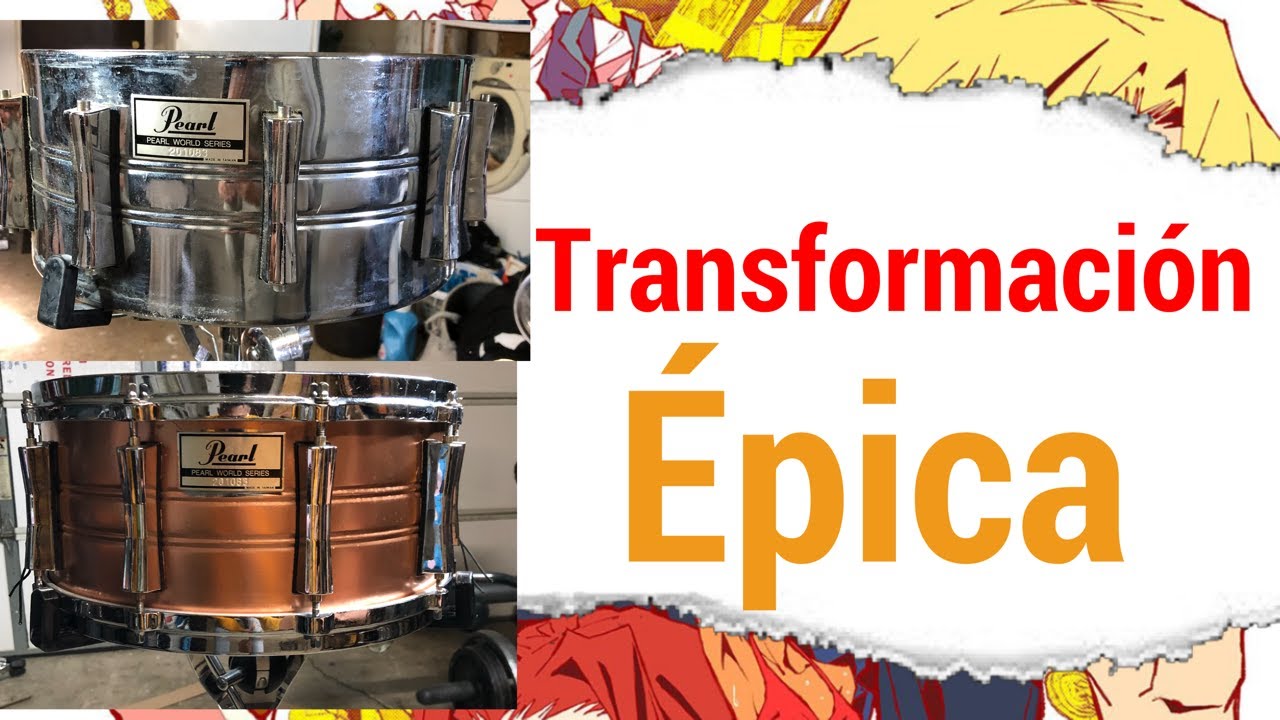 TRANSFORMACION EPICA DE TAROLA ( Pearl World Series Snare)