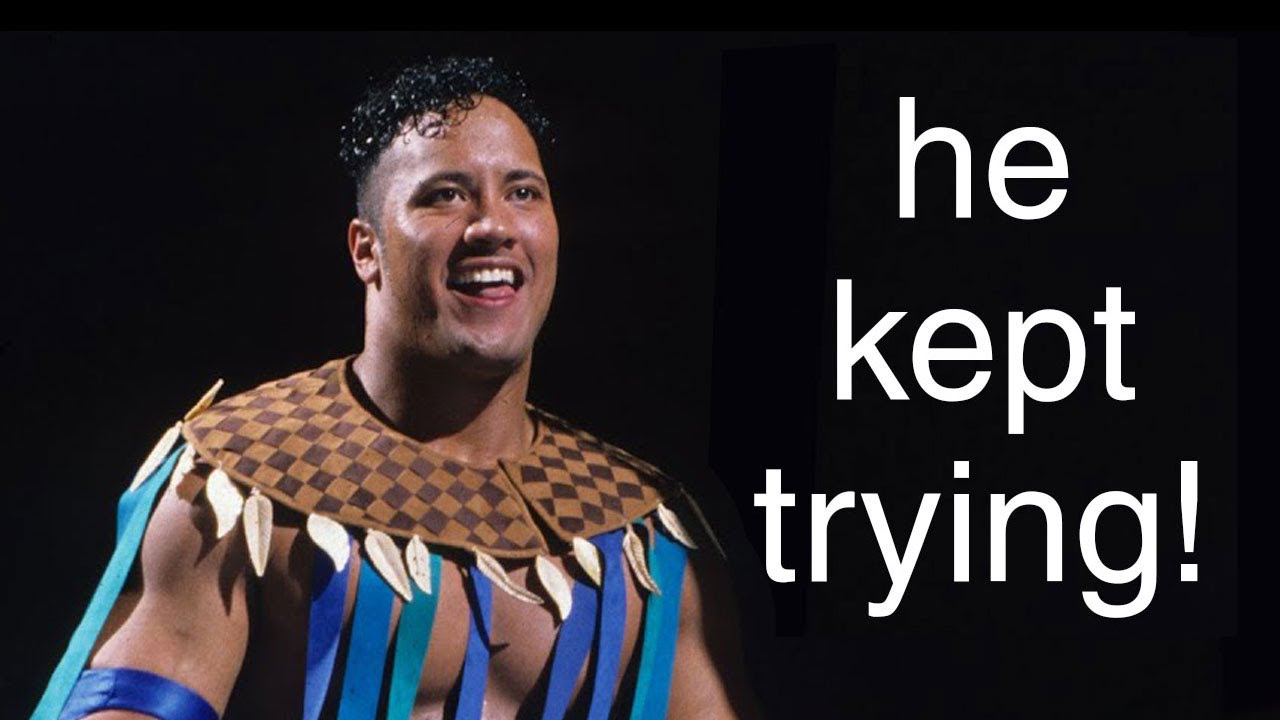 I found the most nostalgic The Rock's early careers moments in WWE