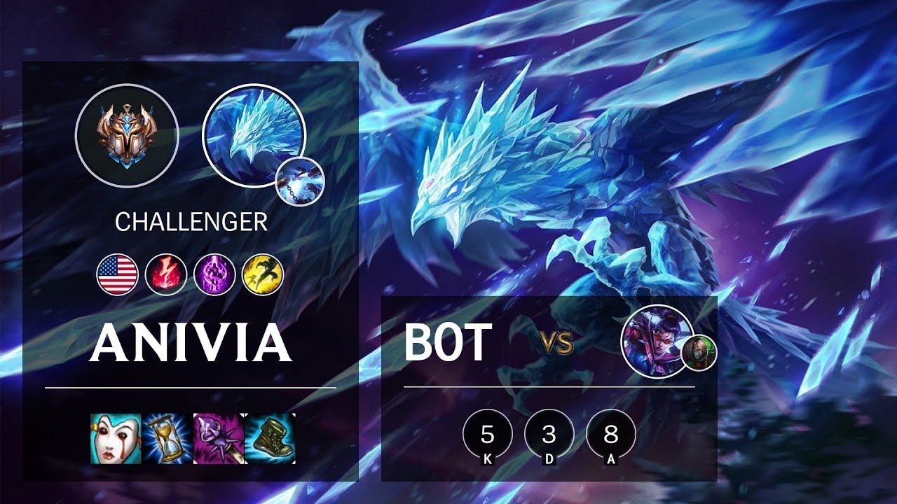 Anivia Bot vs Vayne - NA Challenger Patch 10.6