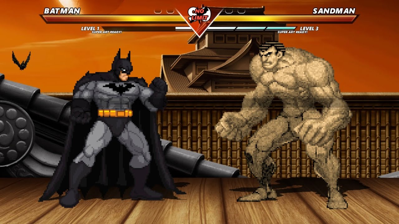 BATMAN vs SANDMAN - The most epic fight ever made !