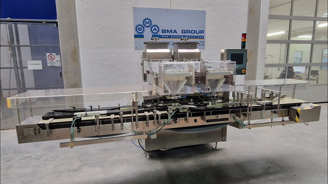 Tablet/capsule counting/filling machine, make Marchesini, type FTC 24, year 2011, our item-# 02-0762