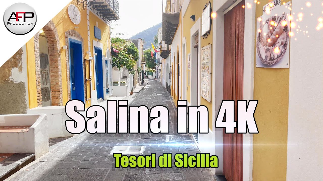 Santa Marina di Salina: Bellezze isolane in 4K!!!