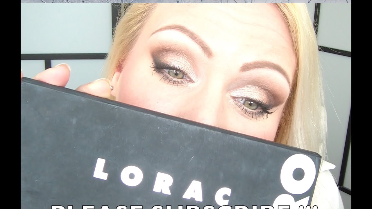 Lorac PRO Palette Makeup Tutorial and Travel Makeup Favourites