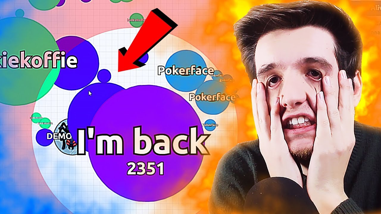 Playing agar.io in 2019