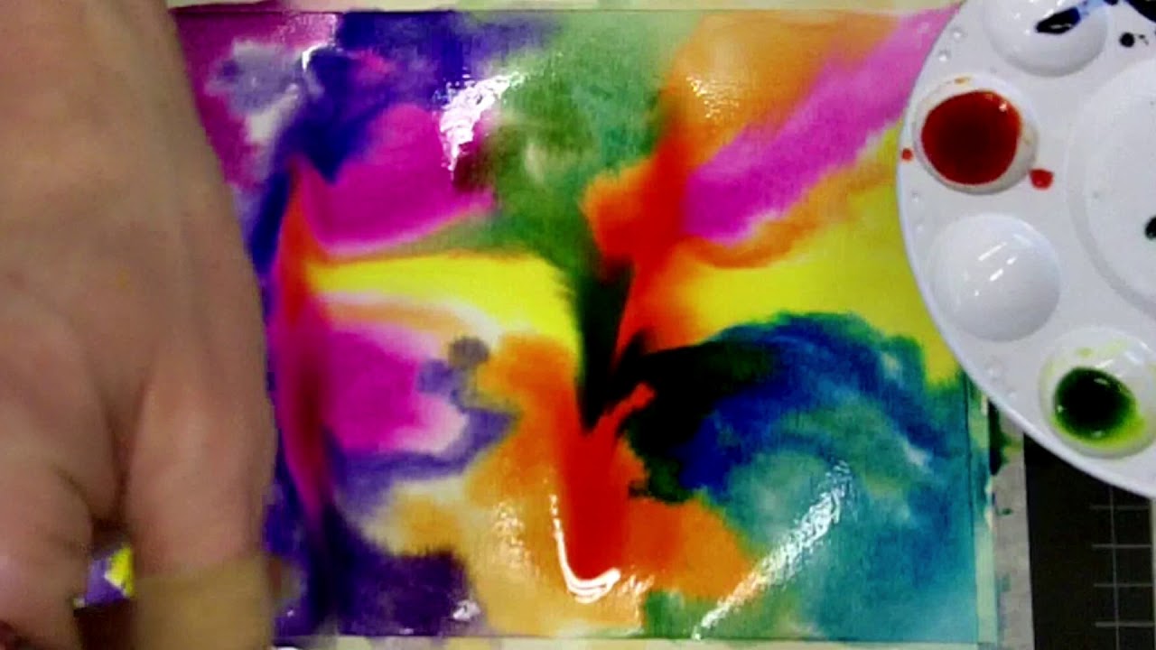 Virtual Art 1 Class: Watercolor Texture Backgrounds