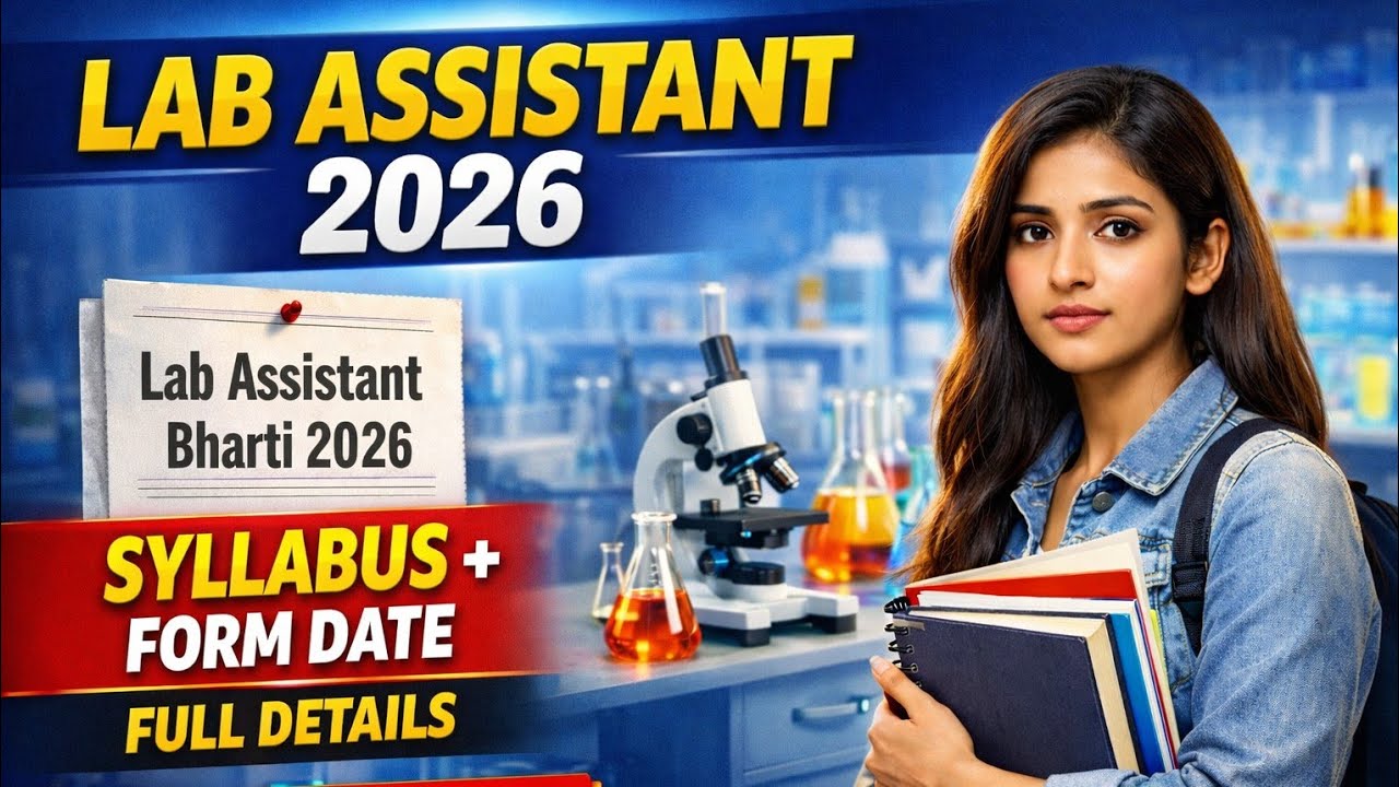 RSSB Lab Assistant Bharti 2026 | Lab Assistant Syllabus, Form Date, Qualification, Cut Off | Raj. GK