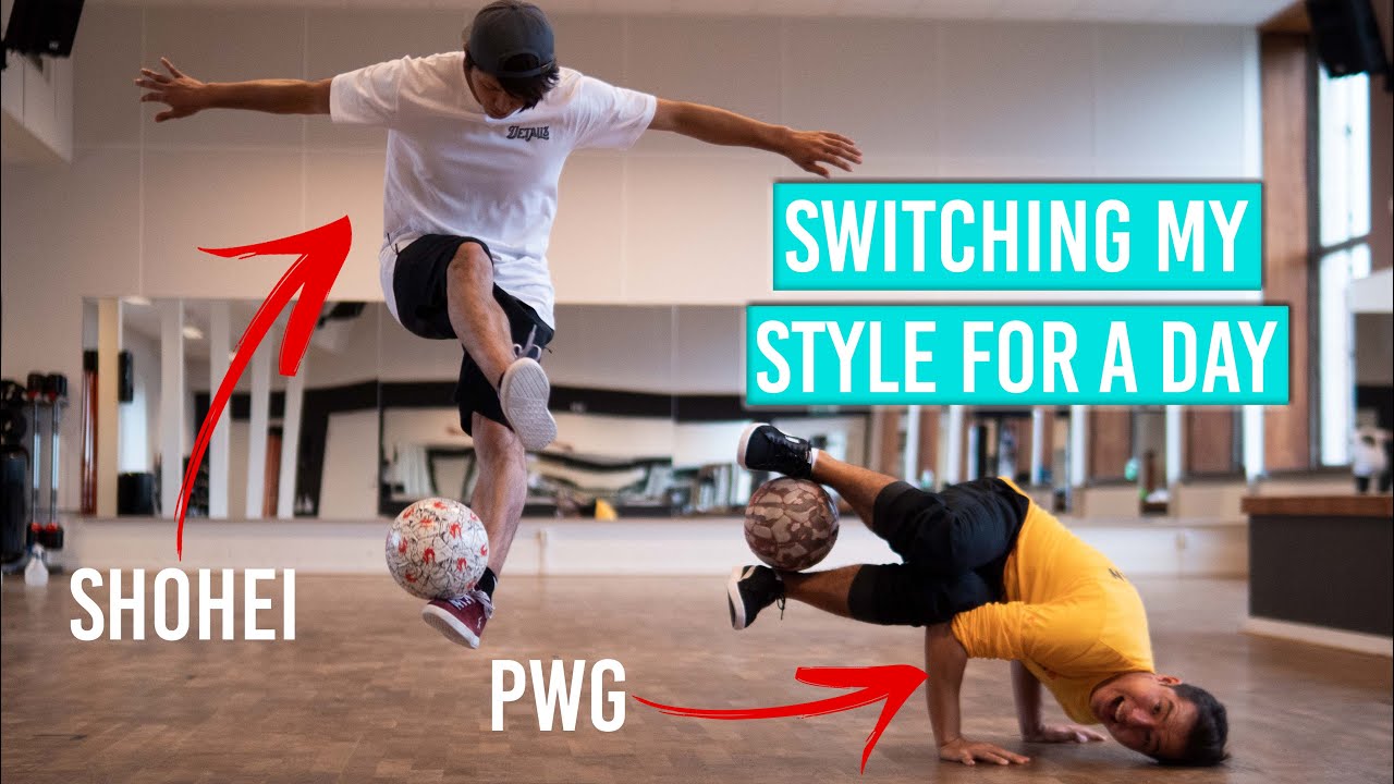LEARNING NEW FREESTYLE MOVES WITH SHOHEI!