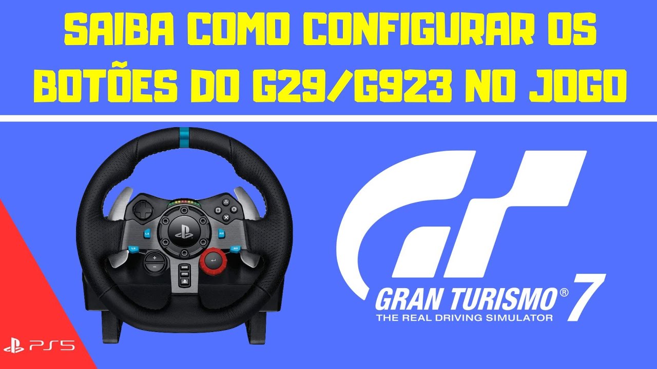 Guia Completo: Configuração dos Botões do Volante Logitech G29 para Gran Turismo 7#gt7 #ps5 #racing