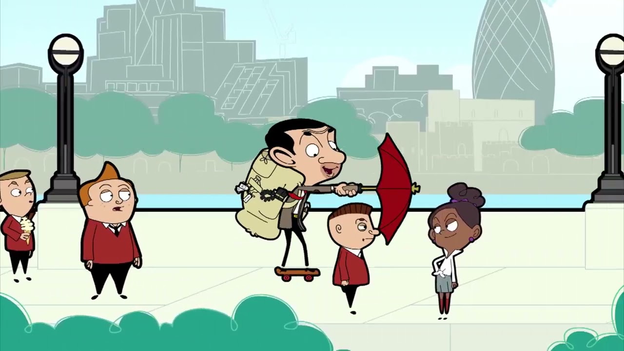 Mr Bean Phone Race and Lift Disaster Challenge | Mr Bean Animated