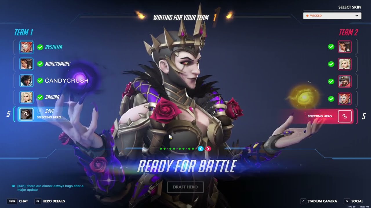 We Won The Match Because I Cheated Due To Server Bug (Overwatch Stadium: Moira Orb Spam Build)