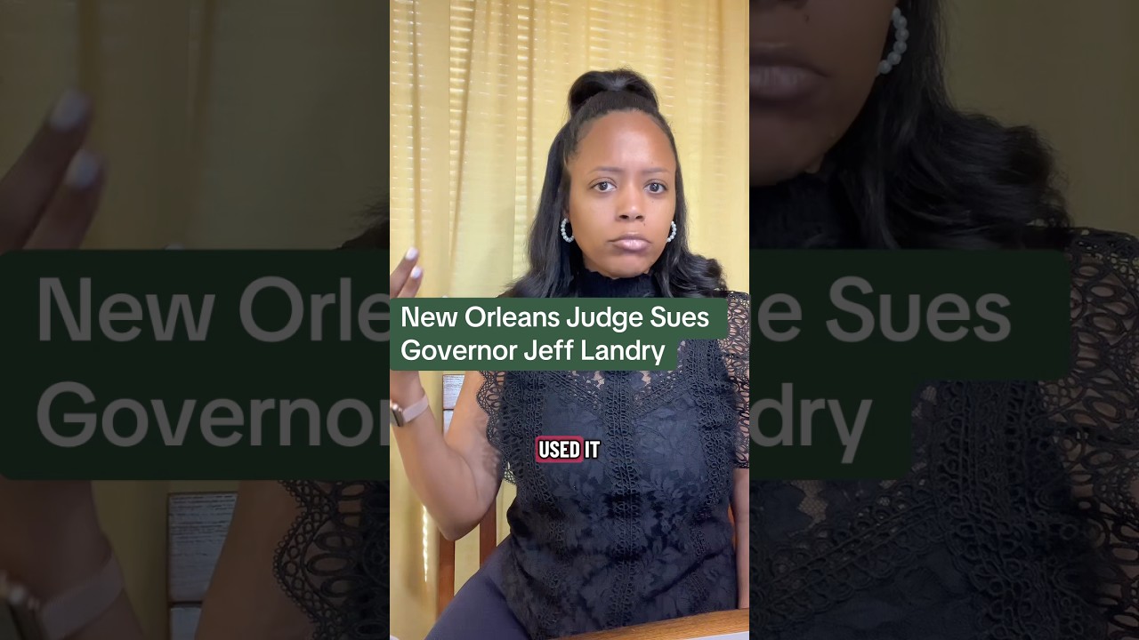New Orleans Judge Sues Louisiana Governor. #employmentnews #neworleans #employmentlaw