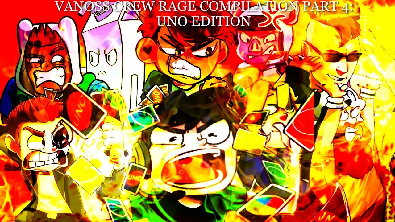 Vanoss Crew Rage Compilation Part 4: UNO Edition