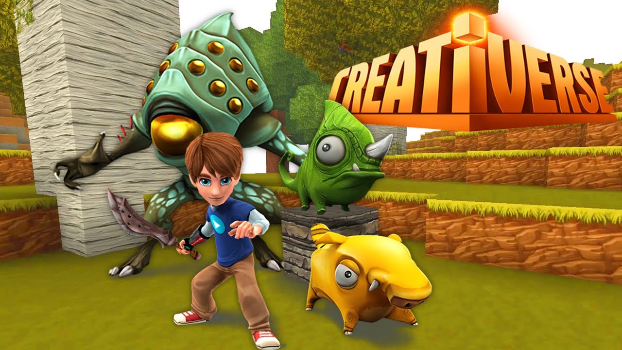 Creativerse - Diamond Digging and World Exploring! - Let's Play Creativerse Gameplay