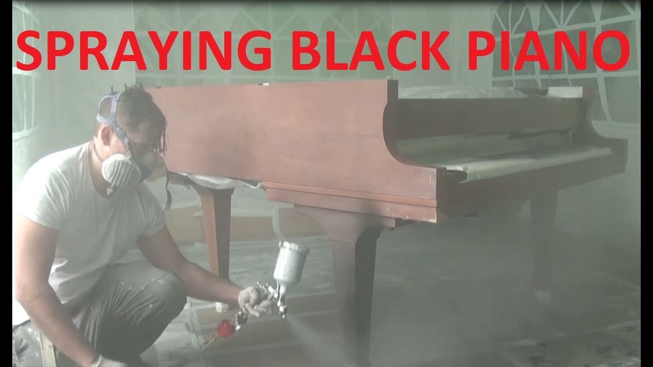 AMAZING ! Grand Piano Restoration, Refinished by London piano restorers