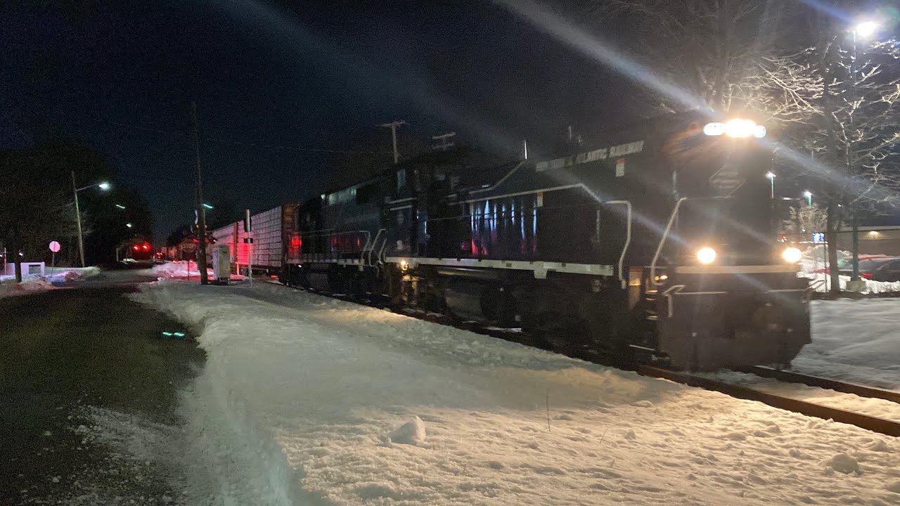 New York Atlantic Railway RS60 at Holbrook!