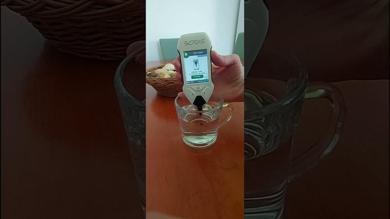 Test wody z kranu Krosno,podkarpackie-Soeks Ekovisior F4 tester żywności i wody