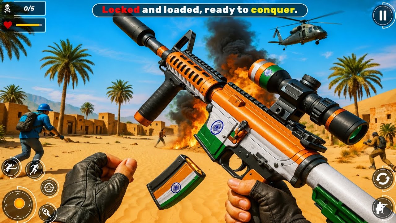 FPS Robot Shooter Strike Anti-Terrorist Shooting Android GamePlay