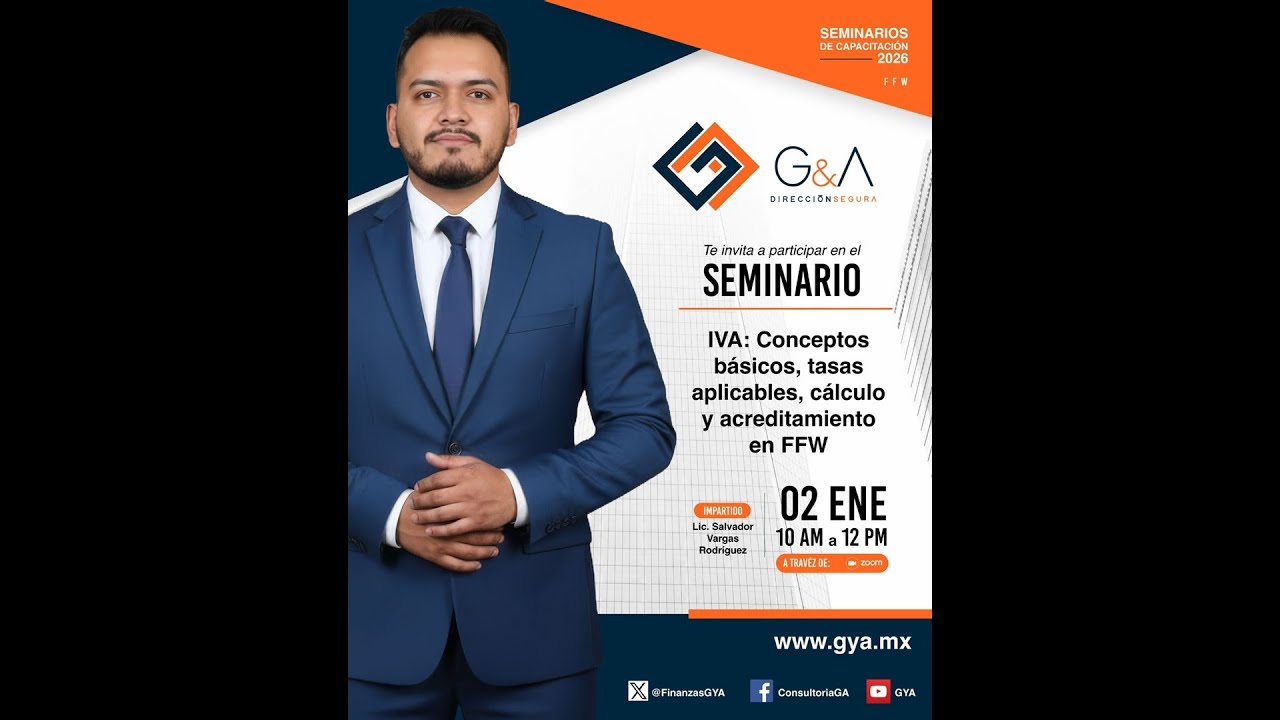 IVA (Conceptos básicos, tasas aplicables, cálculo y acreditamiento en FFW)