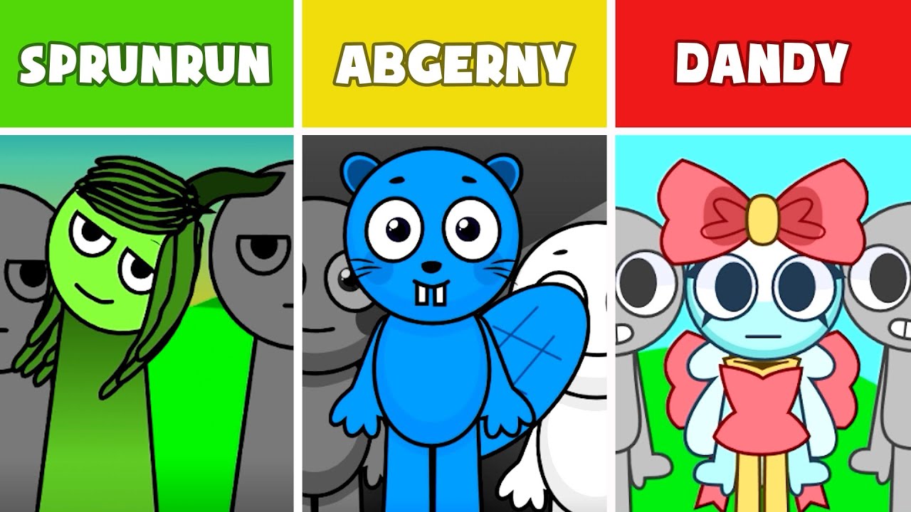 Incredibox: Studio Sprunrun Vs Abgerny Vs But Dandy | New Game !