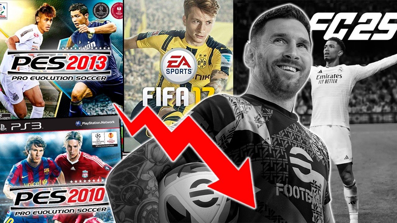 Los Juegos de Fútbol están muriendo... La caída de FIFA y PES.