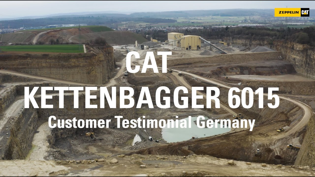 Warum der Kettenbagger Cat 6015B so leistungsstark ist | Zeppelin Customer Testimonial