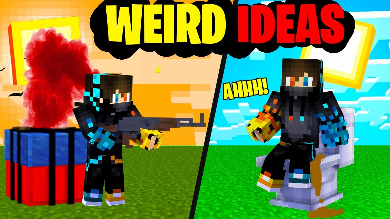Your Most Weird Ideas In Minecraft😵| Minecraft Hindi