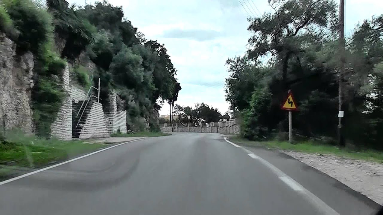 Corfu (Kerkyra) Airport to Kassiopi - Survival Drive - Part Two in HD.