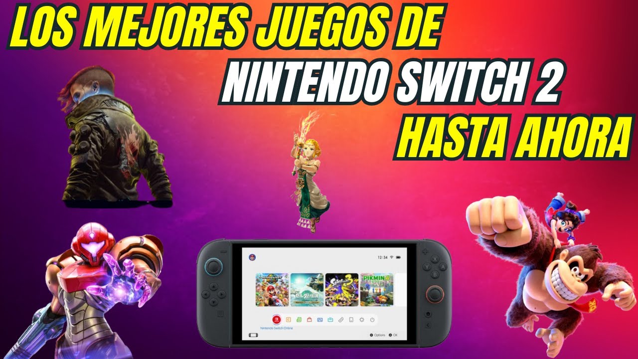 Los Mejores Juegos De Nintendo Switch 2 Del 2025