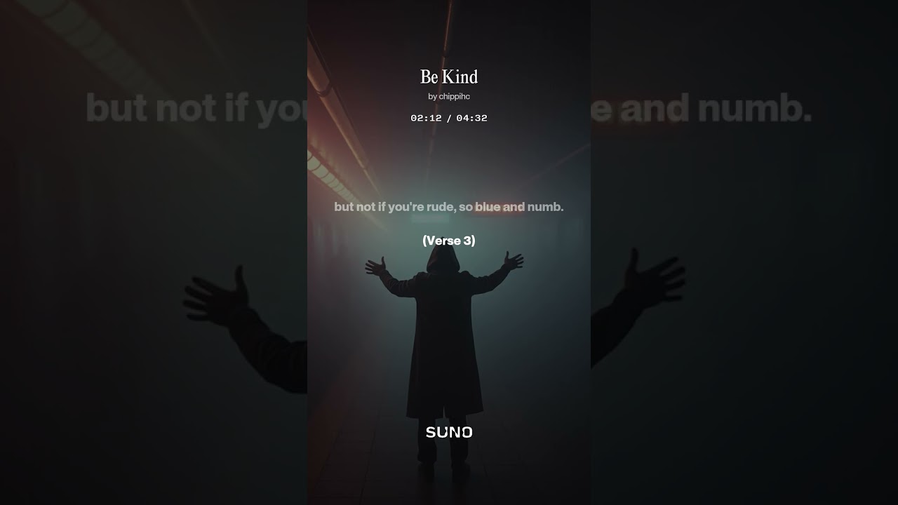 Be Kind - Grunge