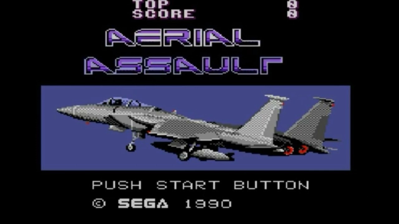 Aerial Assault(master system) music ost - Title Screen