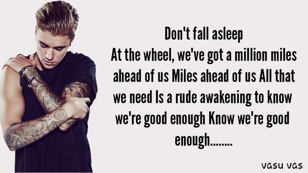 Justin Bieber - Let me love you (Lyrics)