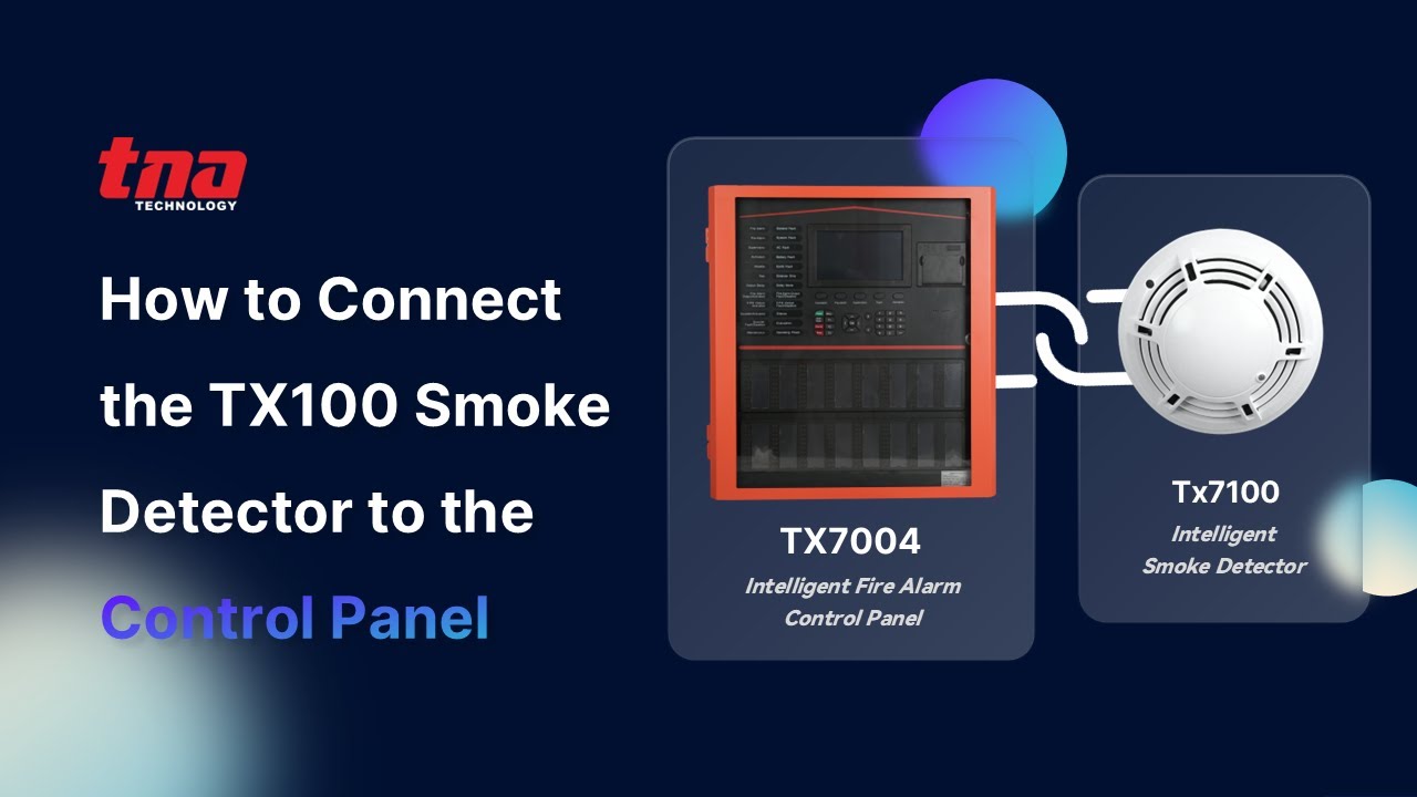 How to Connect TX7100 Smoke Detector to the Fire Alarm Panel &ndash; TNA Wiring Guide
