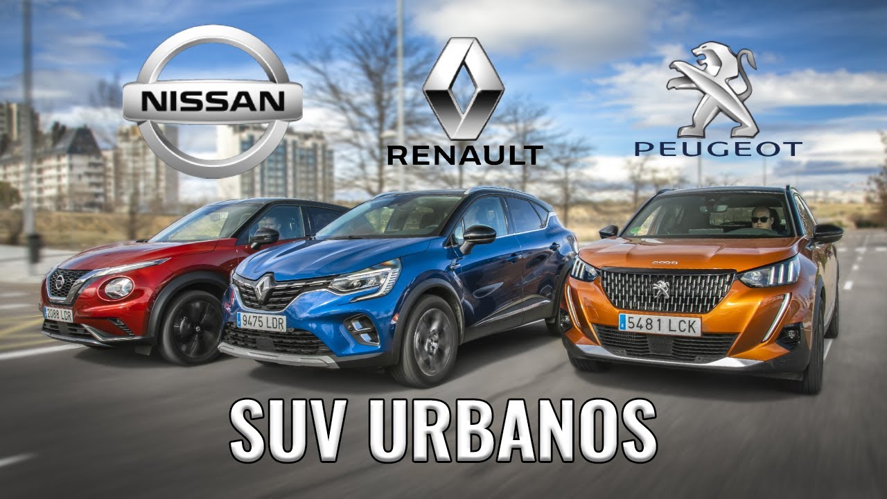 ¿Qué B-SUV me tengo que comprar? || Comparativa Juke vs Captur vs 2008 || Review en español