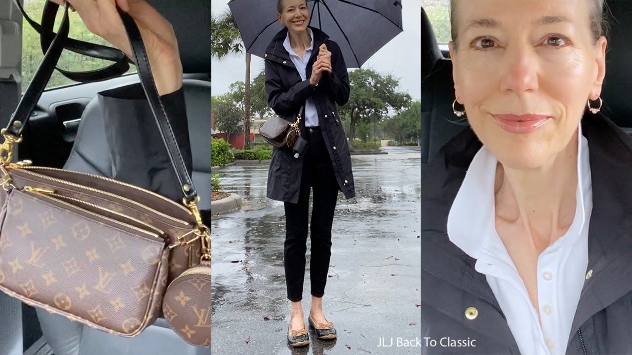 Why I Left YouTube; Plus Louis Vuitton Multi Pochette Accessoires, Rain Coat, Jeans, Polo Shirt OOTD