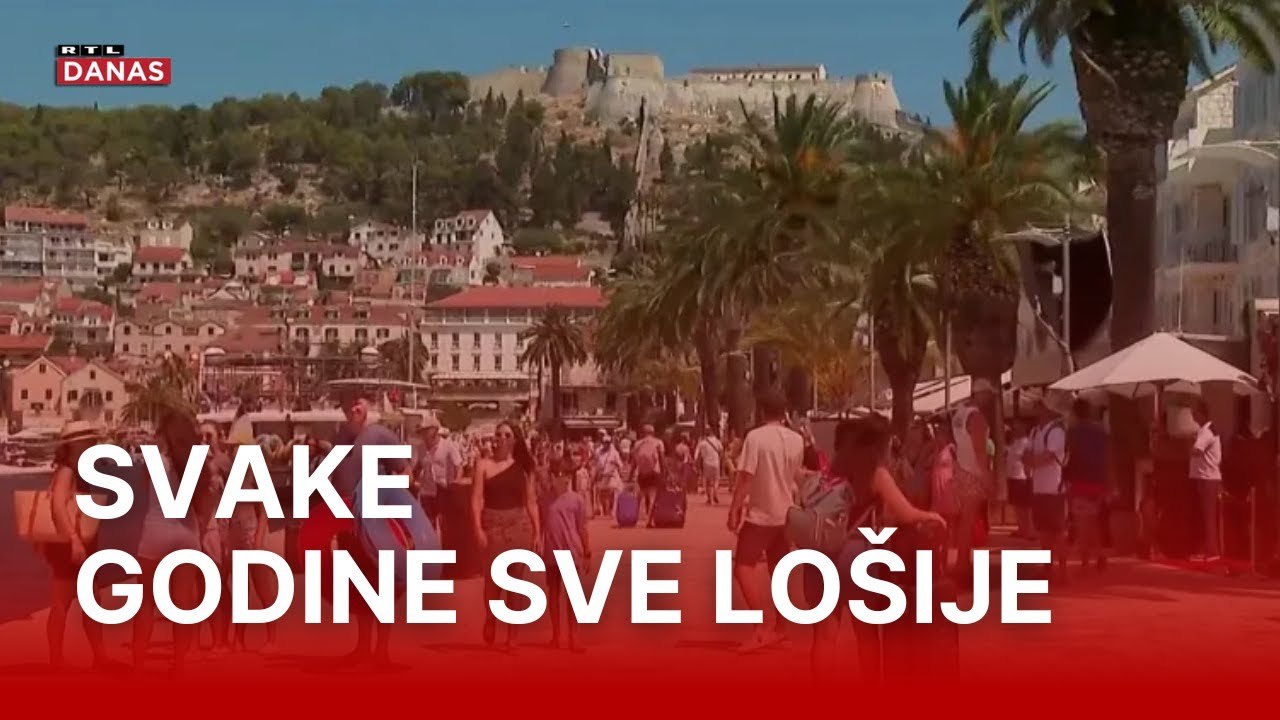 Hvar u špici sezone više nije što je nekad bio, turisti šokirani | RTL Danas