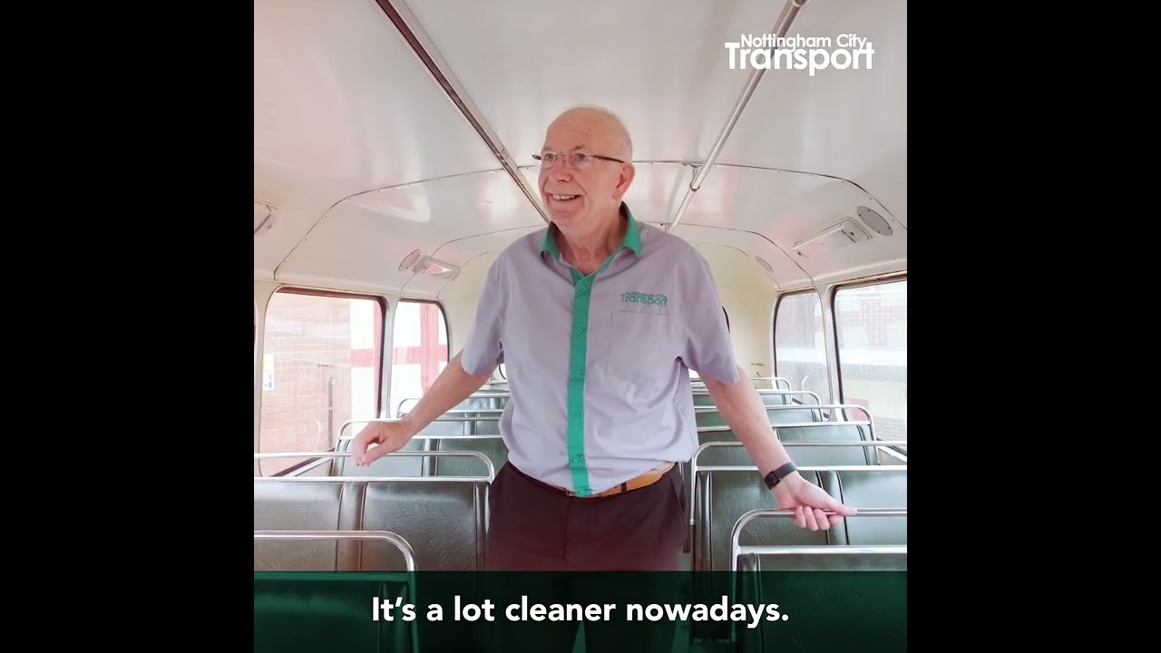 Nottingham City Transport - Bus Driver George Retires After 48.5 Years