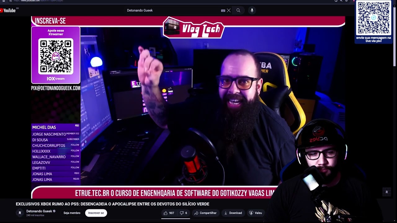 Reagindo ao DETONANDO GUEEK ARREBENTANDO influencers de Xbox por posicionamentos contraditórios