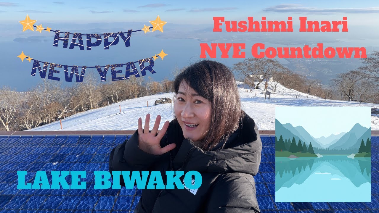 Solo Travel in Japan: Japan's Largest Freshwater Lake Biwako & NYE Countdown in Fushimi Inari Kyoto