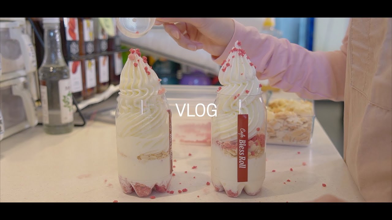 Tartare ice cream🥩 | cafe vlog🌸