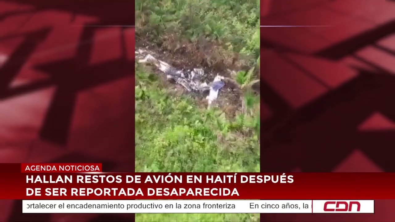 Hallan restos de avión en Haití después de ser reportada desaparecida