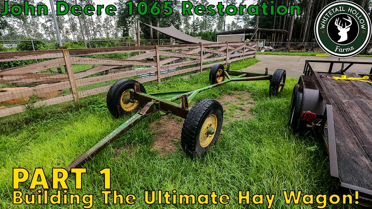 СОЗДАЕМ ИДЕАЛЬНУЮ ТЕЛЕЖКУ ДЛЯ СЕНА! 👨‍🌾 Ходовая часть John Deere 1065