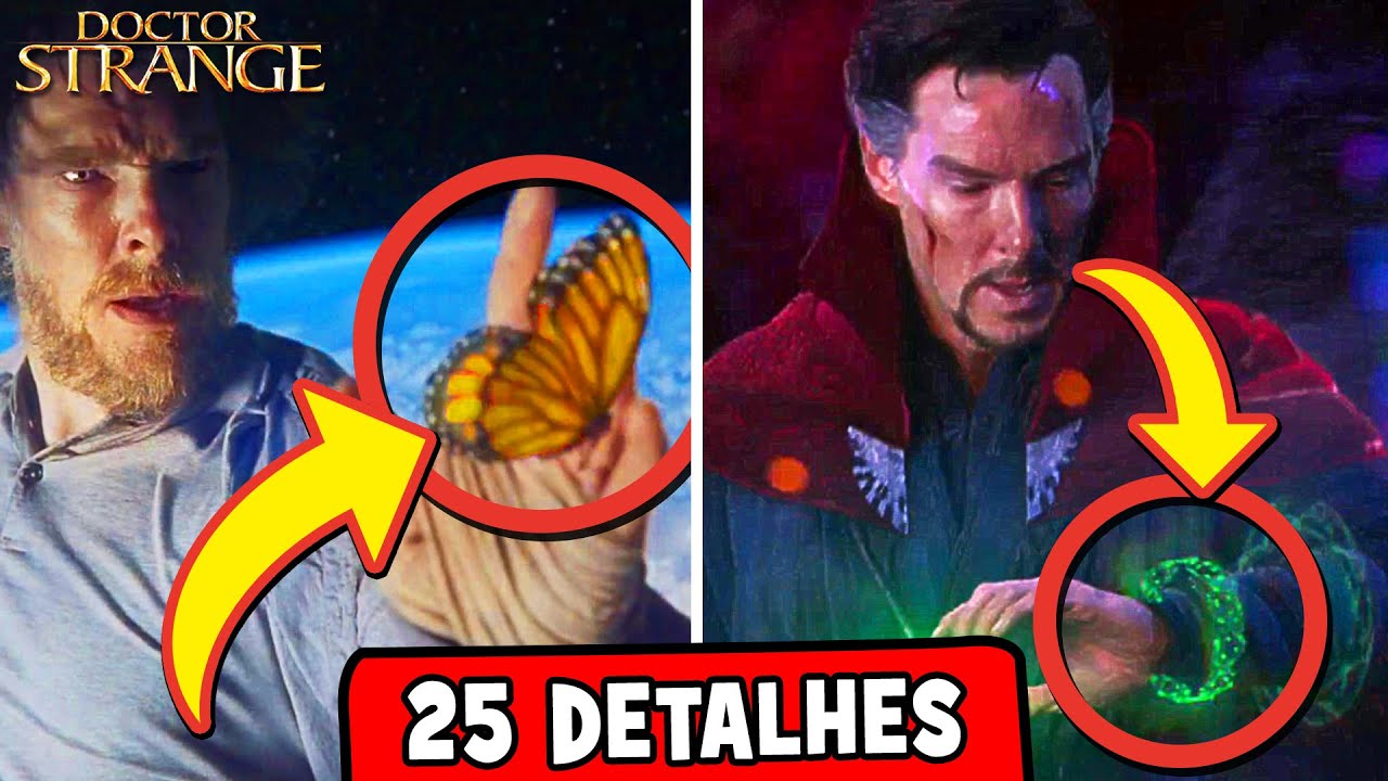 25 DETALHES que voc&ecirc; PERDEU em DOUTOR ESTRANHO (NOVOS EASTER EGGS + REFER&Ecirc;NCIAS)
