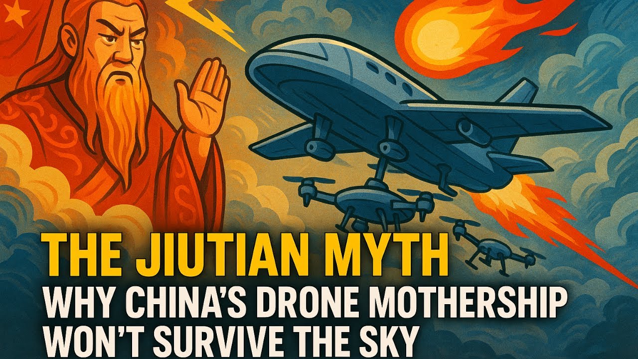 China&rsquo;s DRONE MOTHERSHIP FLAW❌Naval AI Warfare or Engineering Mirage? 🤖🚢Global Military Watch 🌍- 982