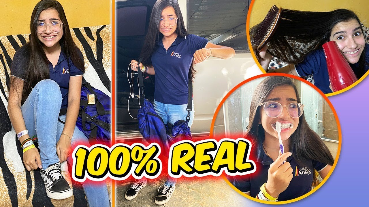 ROTINA DA MANHÃ: 1º DIA DE AULA 2020 - 100% REAL - Larissa Flor