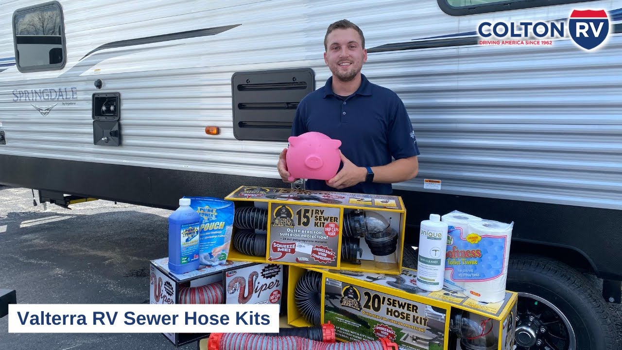 Valterra RV Sewer Hose Kits/ Silverback & Viper Review and Comparison PLUS The Sewie Pig!