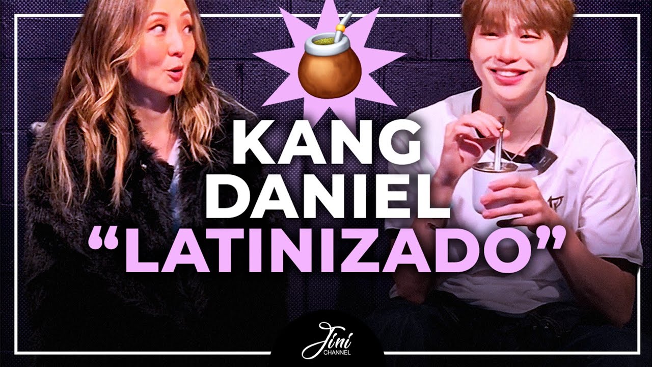 🧉 KANG DANIEL PRUEBA MATE CON BOMBILLA POR PRIMERA VEZ + HABLA ESPAÑOL!!